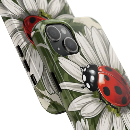 Ladybug & Daisy Garden Charm - iPhone Series Case