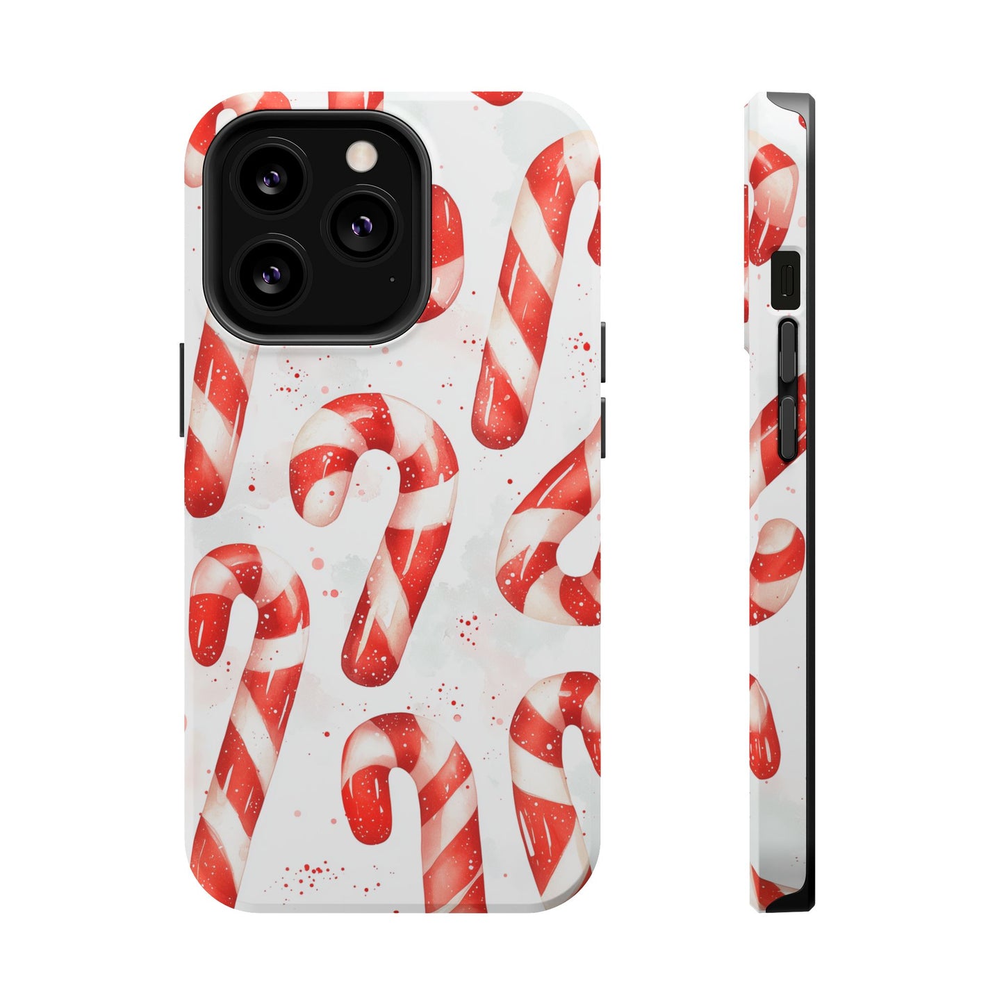 Festive Candy Cane Delight - MagSafe iPhone Series Case