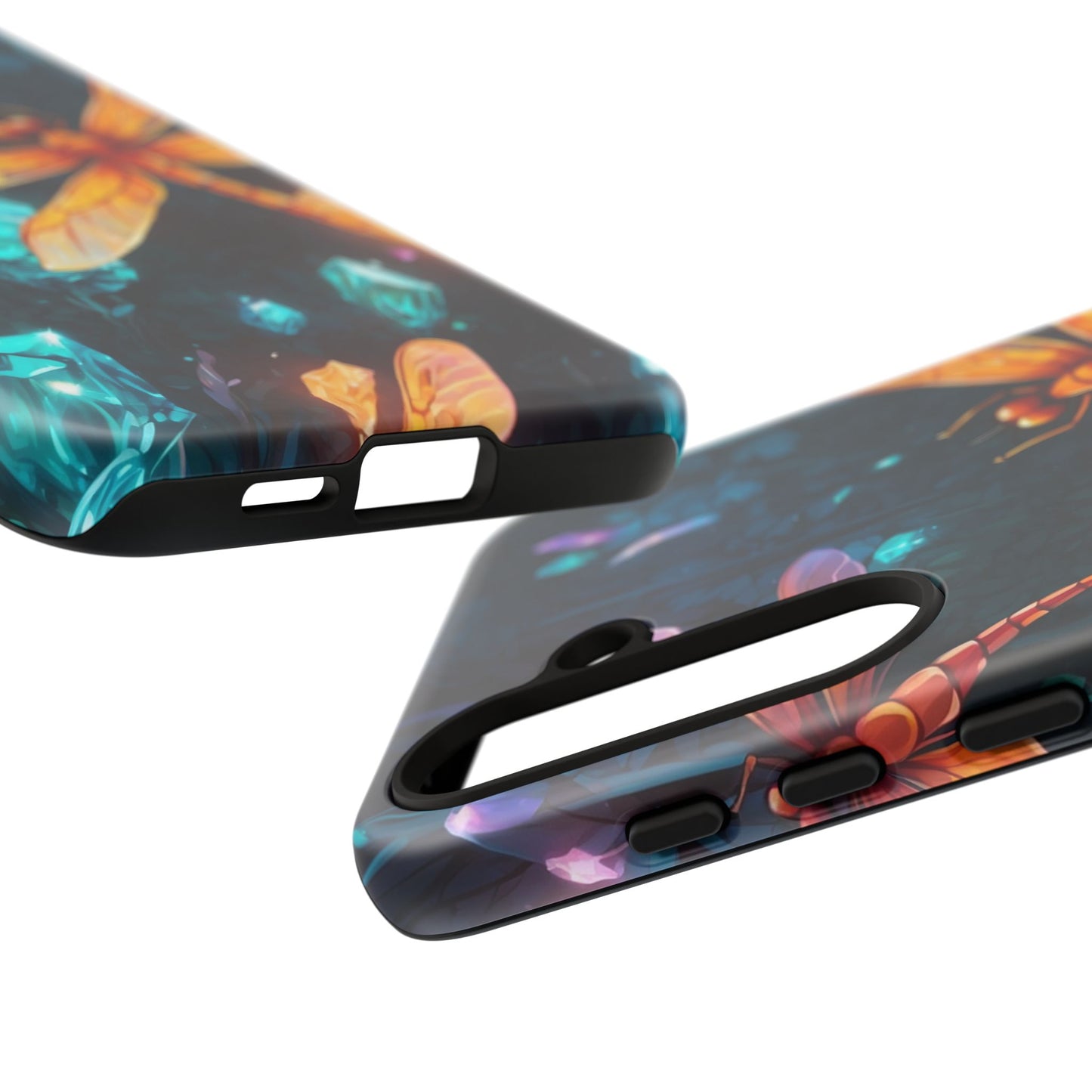 Mystical Dragonflies & Crystals – Samsung Galaxy Series Case