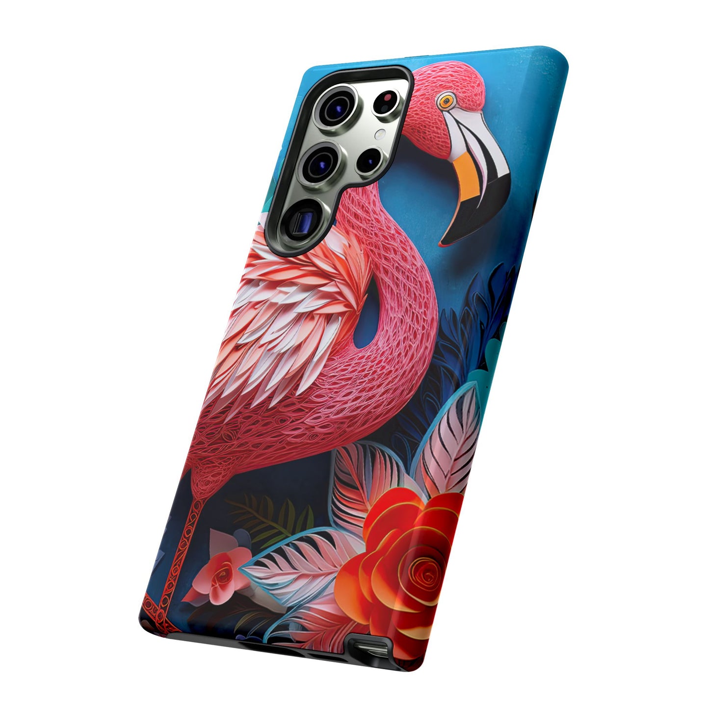 Flamingo Dreams – Bold Tropical Samsung Case