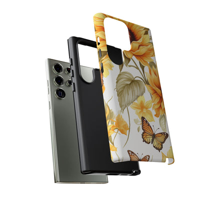 Sunflower & Butterfly Bliss - Samsung Galaxy  Series Case