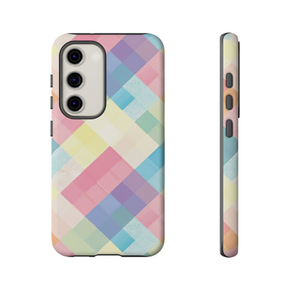 Spring Sonata Pastel Plaid Case