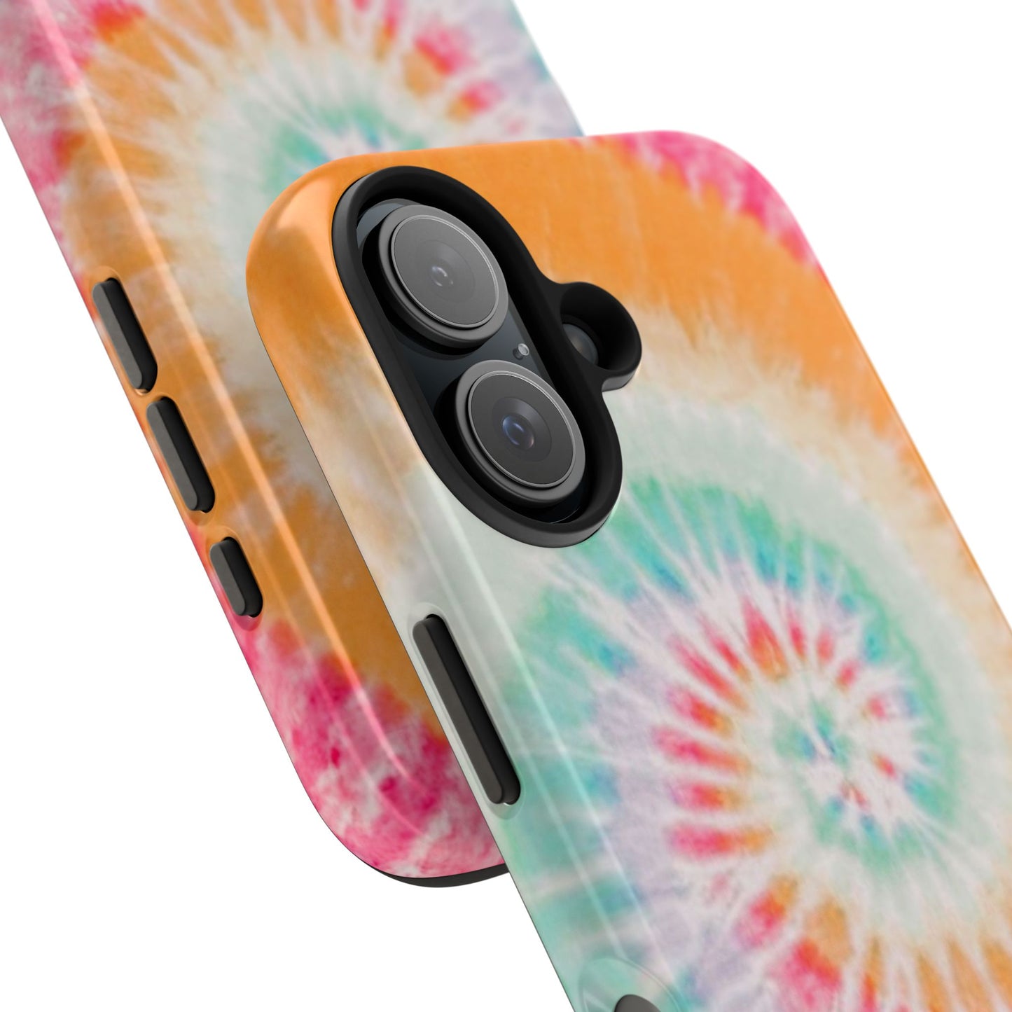 Pastel Swirl Tie-Dye iPhone Case – Soft & Minimalistic Style