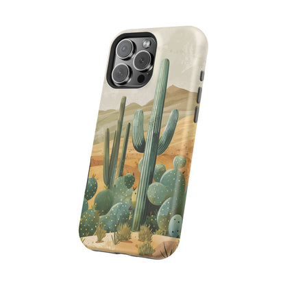 Desert Oasis Cactus iPhone Case