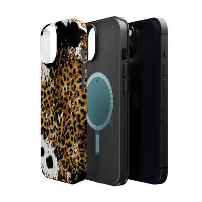 Bold Leopard Ink Splash - MagSafe iPhone Series Case