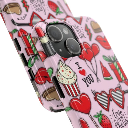 iPhone Case: Love Is in the Air Valentine’s Design