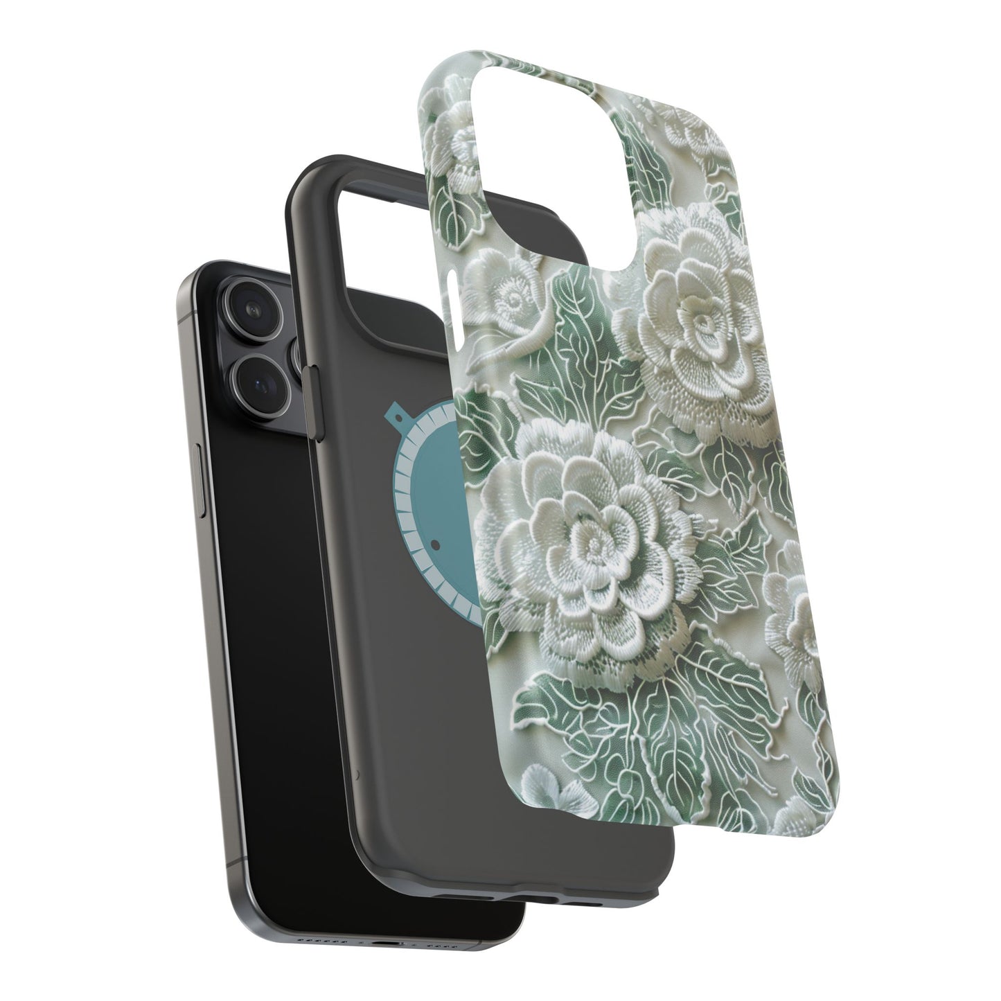 Elegant Blossoms 3D iPhone Case