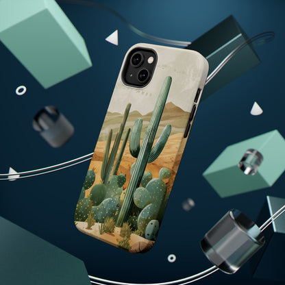 Desert Oasis Cactus iPhone Case