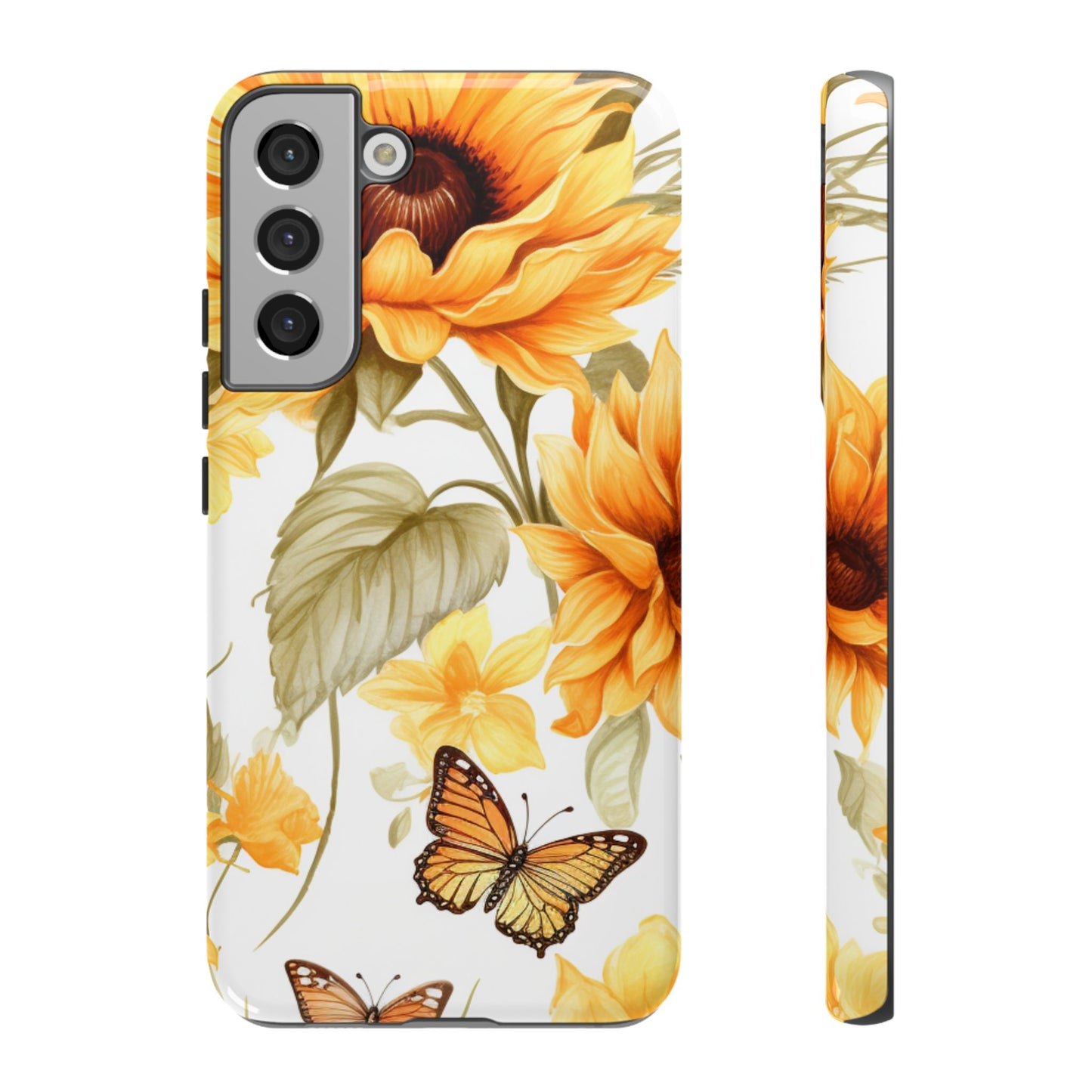 Sunflower & Butterfly Bliss - Samsung Galaxy  Series Case