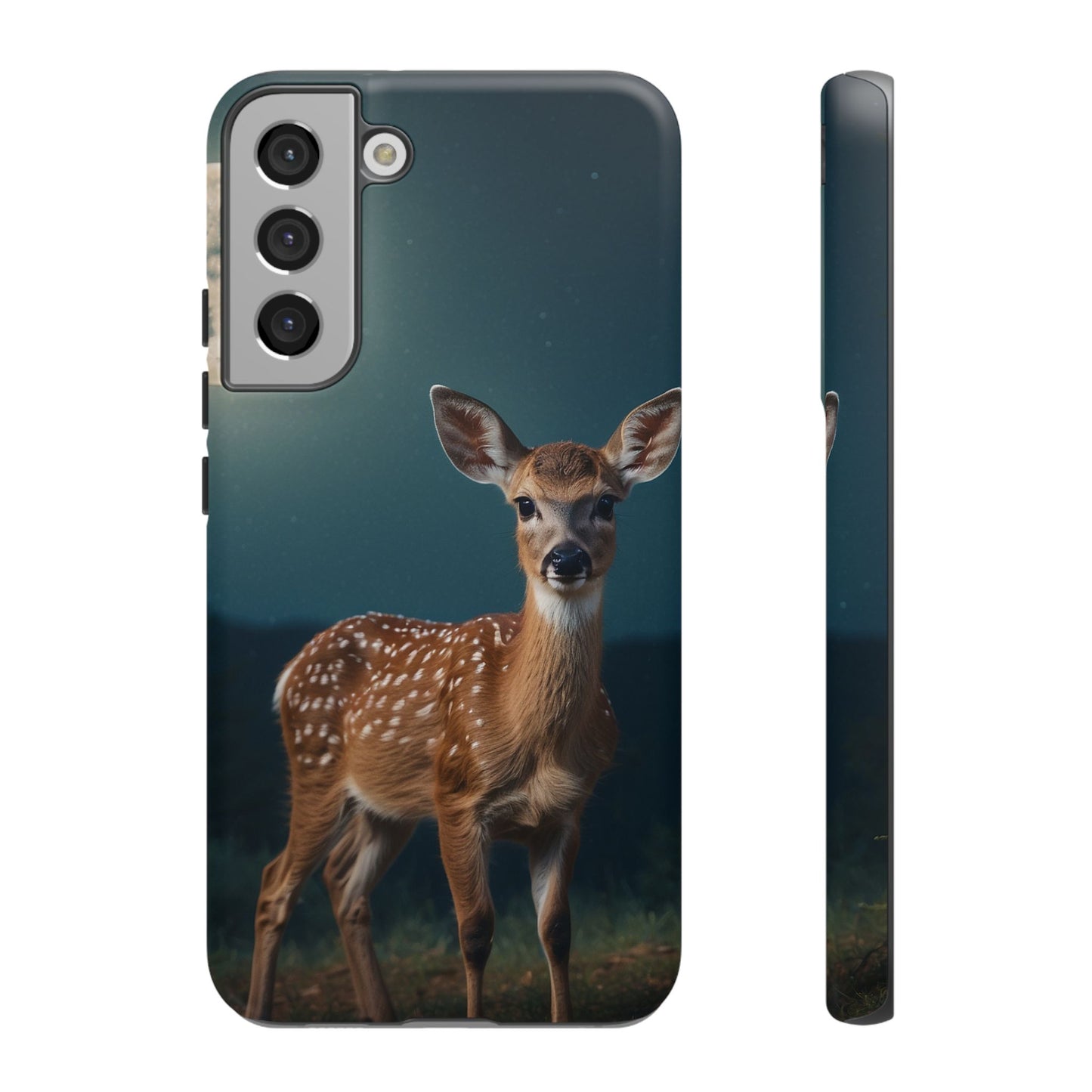 Samsung Galaxy Case – Mystic Fawn Under the Moonlit Sky