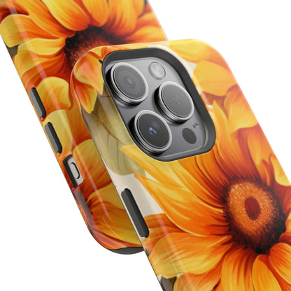 Classic Sunflower Bloom - MagSafe iPhone Series Case