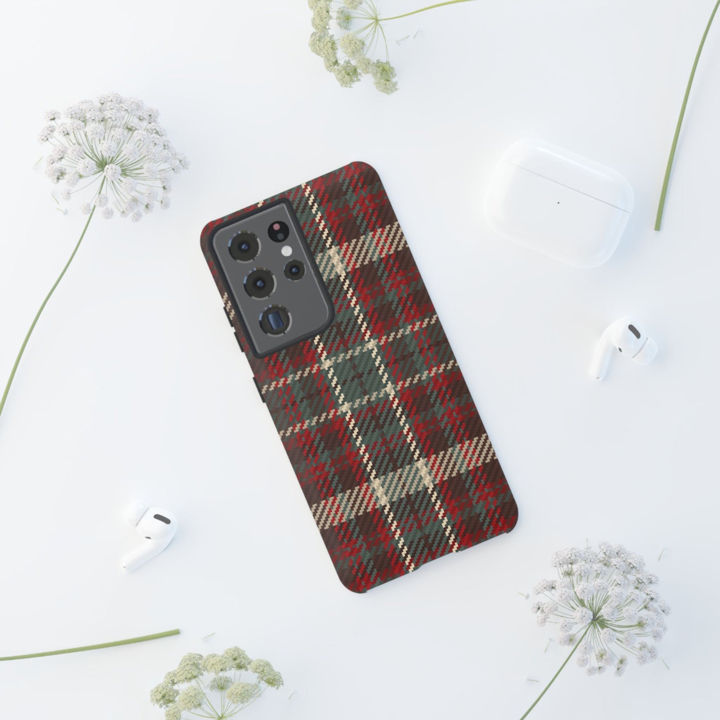 Cozy Rustic Plaid - Samsung Galaxy Series Case