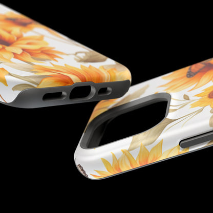 Sunflower & Monarch Garden - MagSafe iPhone Series Case