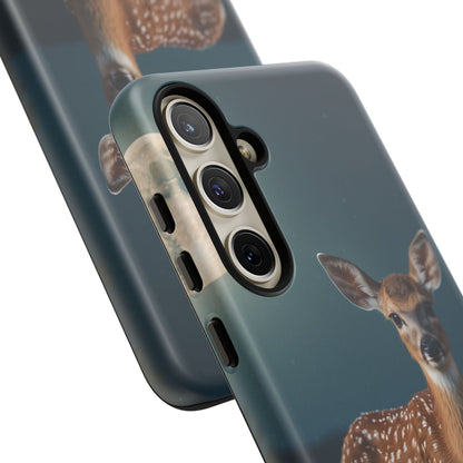 Samsung Galaxy Case – Mystic Fawn Under the Moonlit Sky