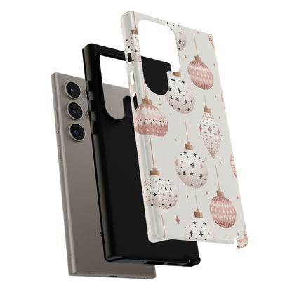 Blush Pink Holiday Ornaments - Samsung Galaxy Series Case