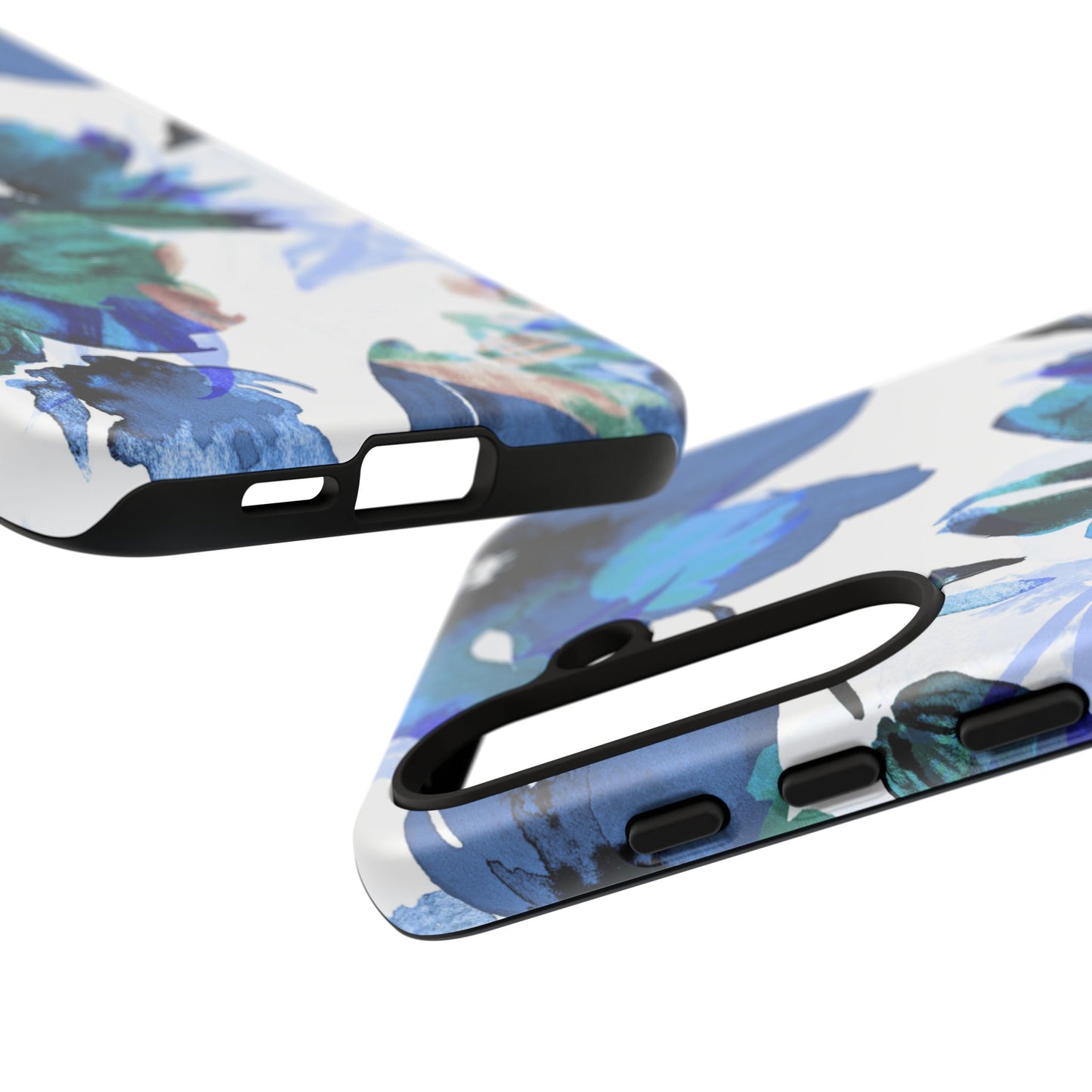 Samsung Galaxy Case – Serene Blue Blossom