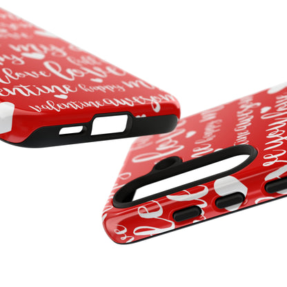 Valentine Words Pattern – Samsung Galaxy Case