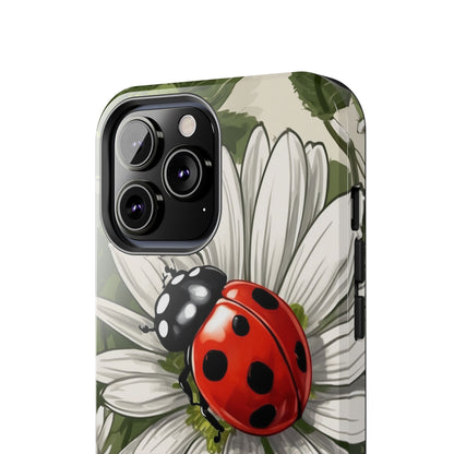 Ladybug & Daisy Garden Charm - iPhone Series Case