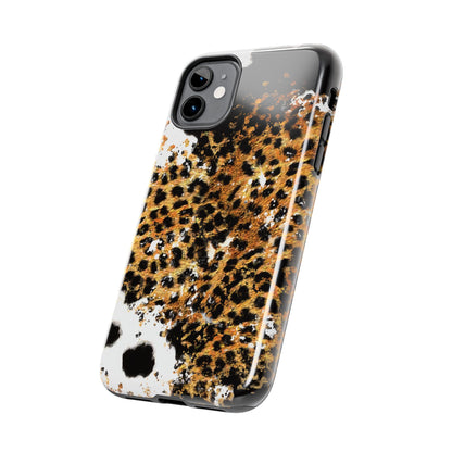 Bold Leopard Ink Splash - iPhone Series Case