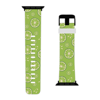  Zesty Lime Splash  Apple Watch Band