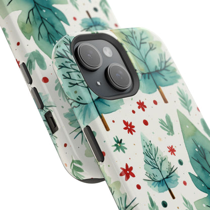 Watercolor Winter Forest - MagSafe iPhone Series Case