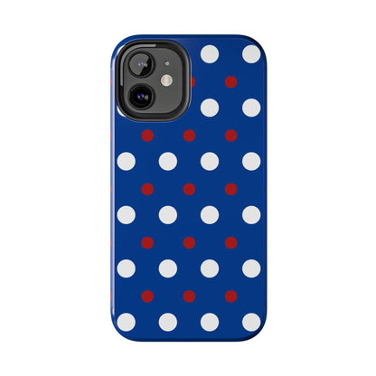 Patriotic Polka Dots – iPhone Case