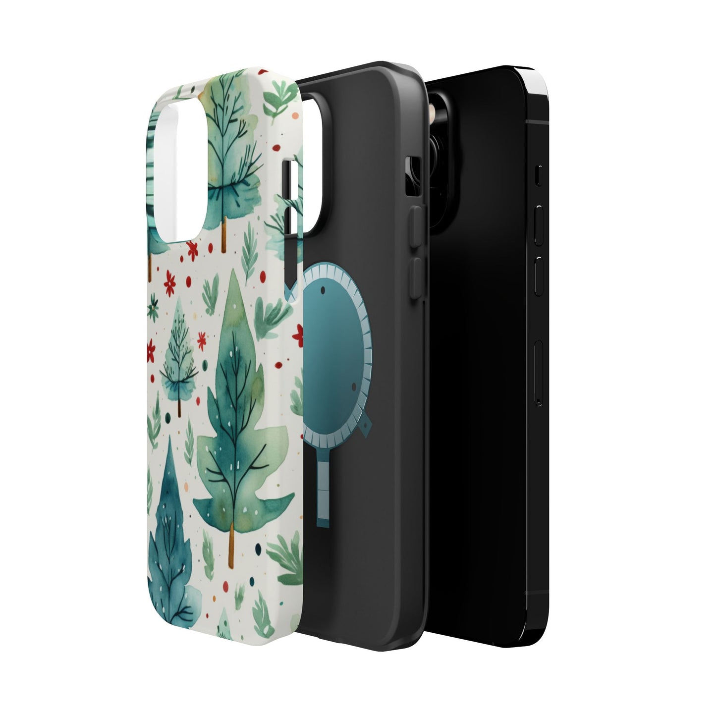 Watercolor Winter Forest - MagSafe iPhone Series Case