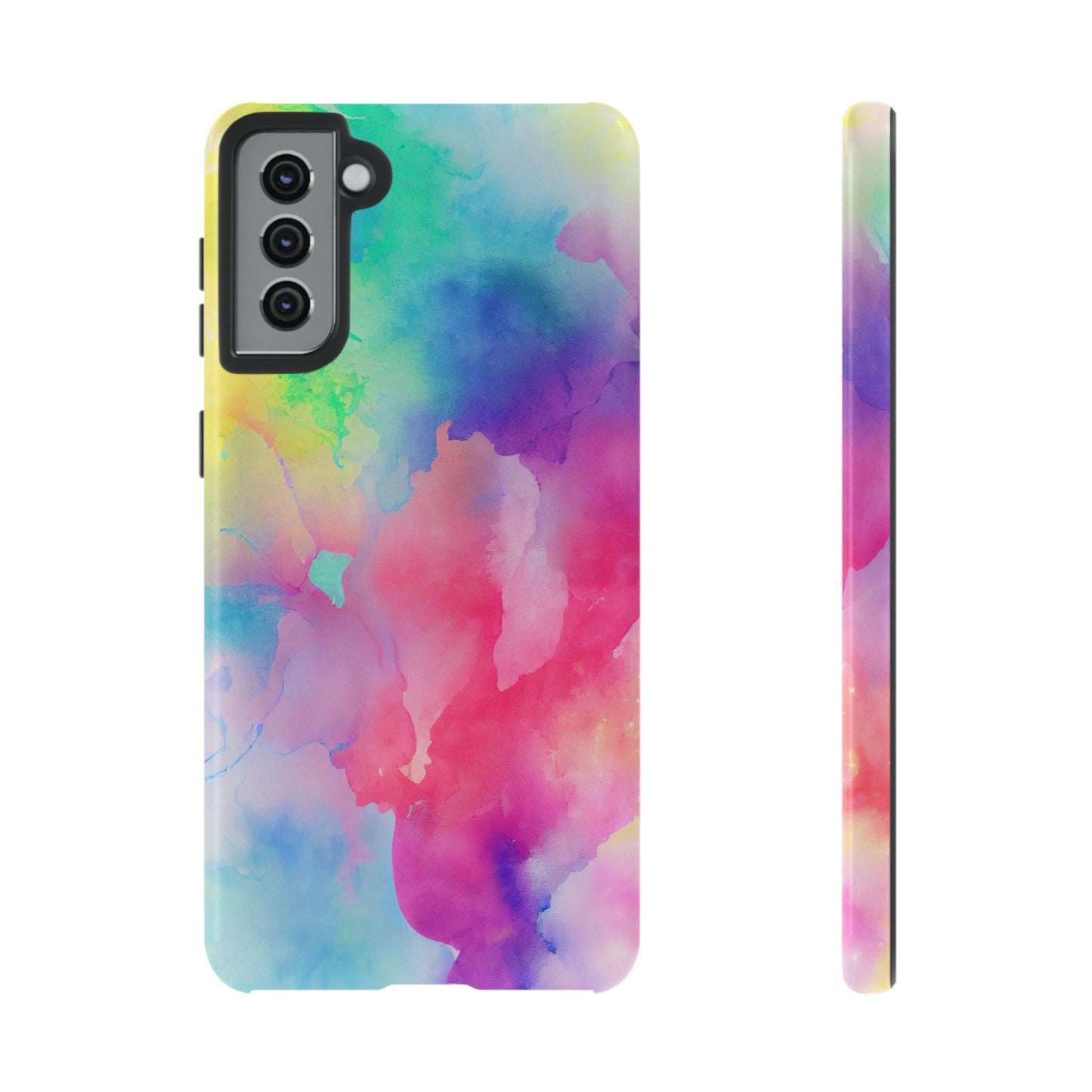 Pastel Watercolor Dream Samsung Galaxy Case – Slim Profile, Glossy Finish