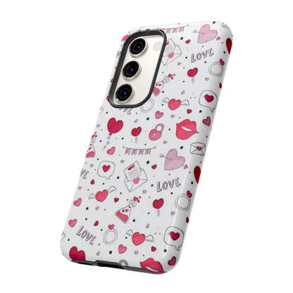 Samsung Galaxy Case: Romantic Love-Inspired Icons Case