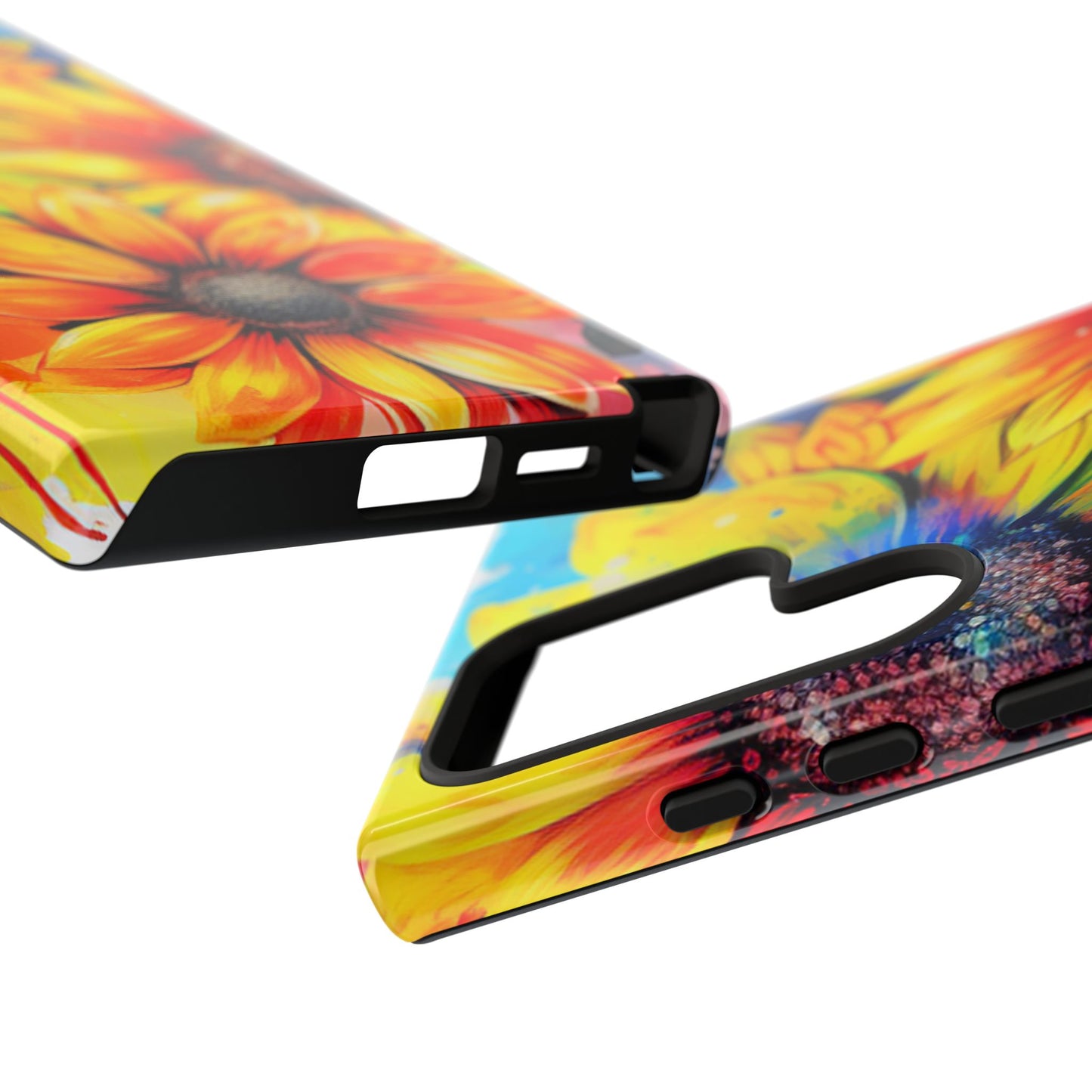 Vibrant Sunflower Splash - Samsung Galaxy Series Case