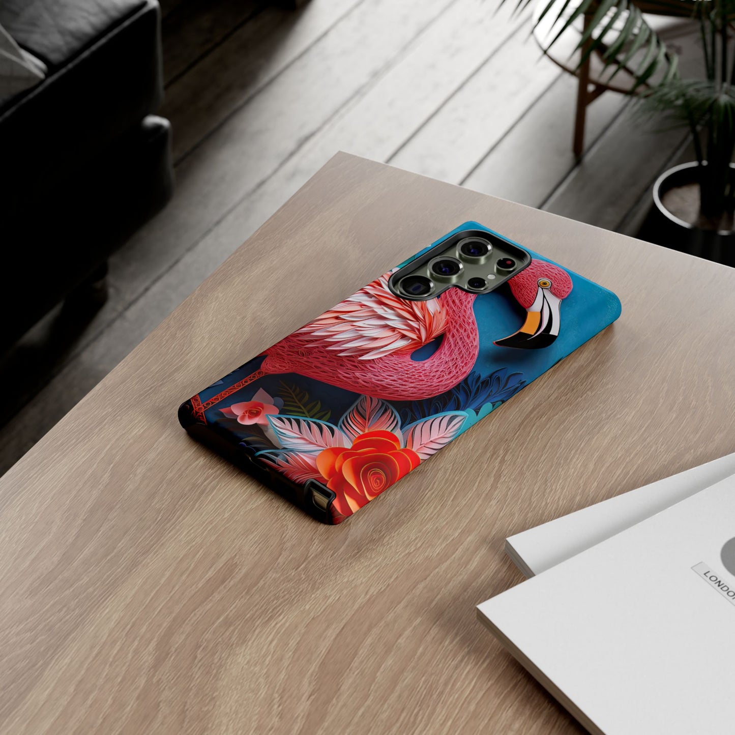 Flamingo Dreams – Bold Tropical Samsung Case