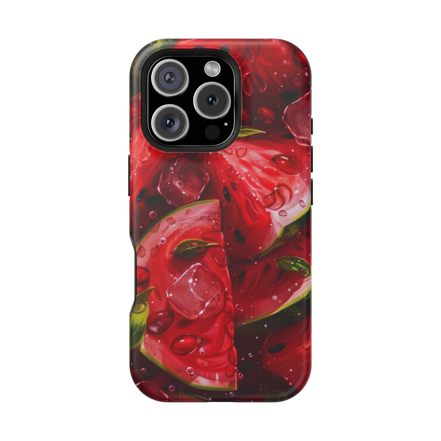 Juicy Watermelon MagSafe iPhone Case – Refreshing Summer Vibes, Dual-Layer Protection