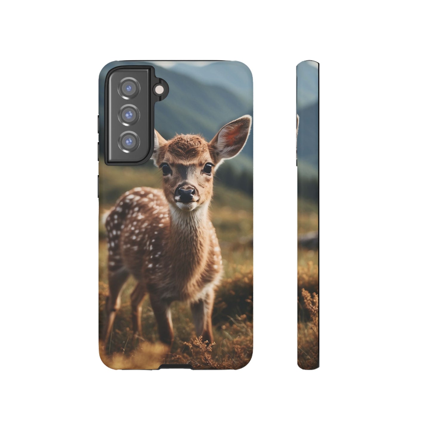 Gentle Fawn in Mountain Meadows Samsung Galaxy Case