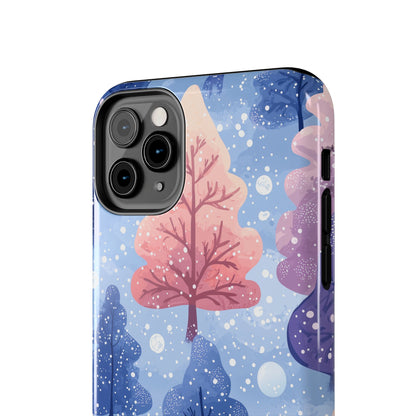 Pink & Purple Winter Wonderland - iPhone Series Case