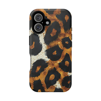 Safari Noir Gold Leopard iPhone Case