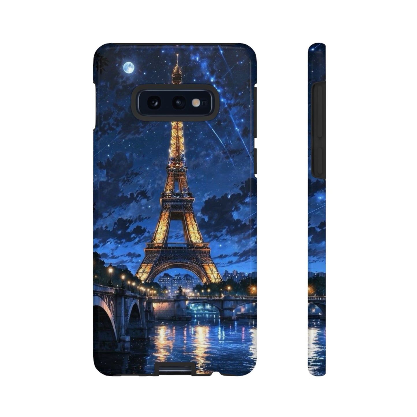 Samsung Galaxy Case - Eiffel Tower Under Starlit Sky Design