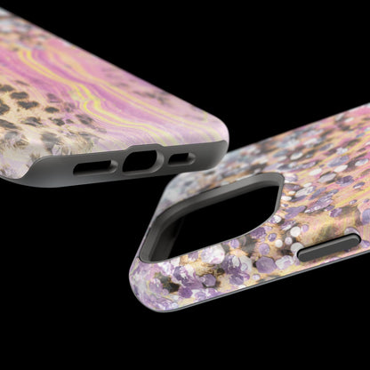 Glitter Glam Leopard – Magsafe iPhone Series Case