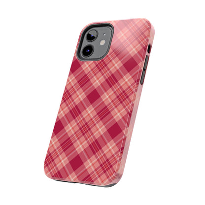 Rustic Red Plaid – iPhone Series Case