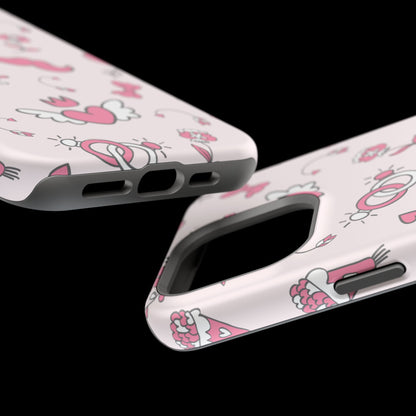 Pink Love Icons MagSafe Case