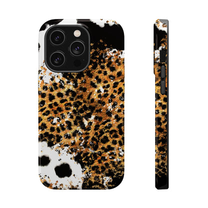 Bold Leopard Ink Splash - MagSafe iPhone Series Case