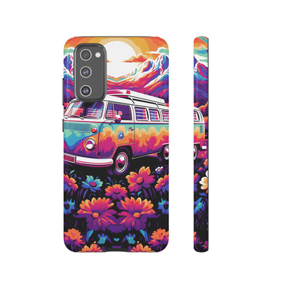 Groovy Floral Sunset Van – Samsung Galaxy Series Case