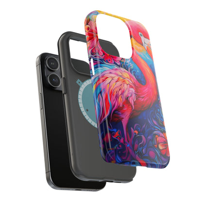 Flamingo Radiance – MagSafe iPhone Cases