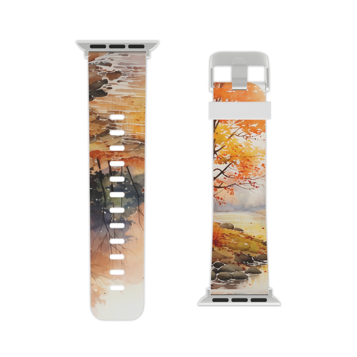 Autumn River Serenity Apple Watch Band