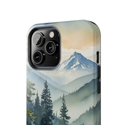 Tranquil Mountain Escape - iPhone Case