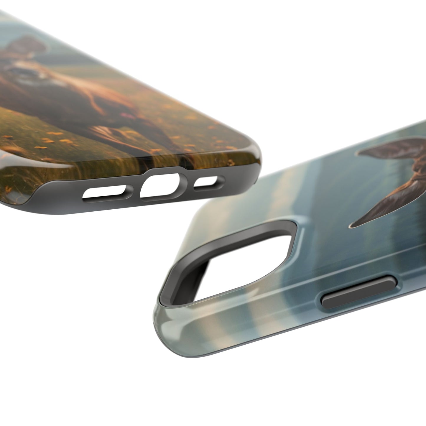 Rustic Meadow Deer – MagSafe iPhone Case