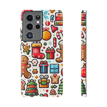 Festive Christmas Icons Pattern – Samsung Galaxy Series Case