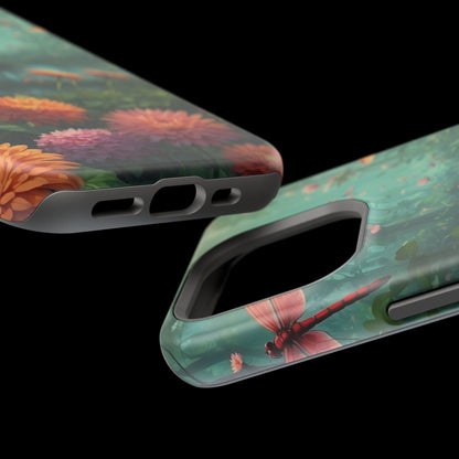 Enchanted Forest Dragonflies & Blossoms – MagSafe iPhone Series Case