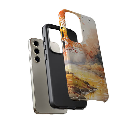 Autumn River Serenity – Samsung Galaxy Case