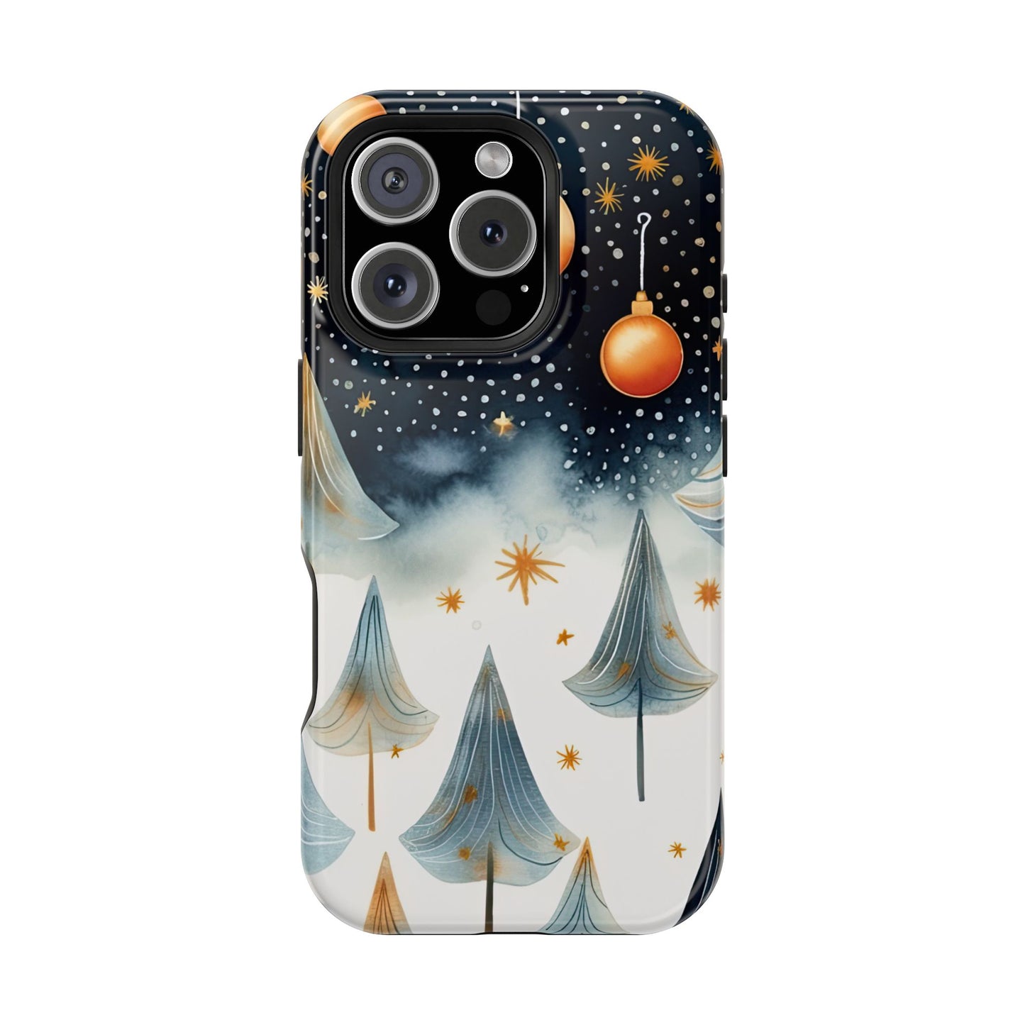 Winter Wonderland Gold Ornament – MagSafe iPhone Series Case