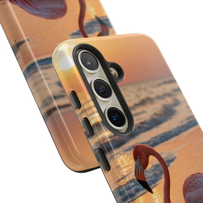 Island Beauty – Flamingo Samsung Galaxy Case